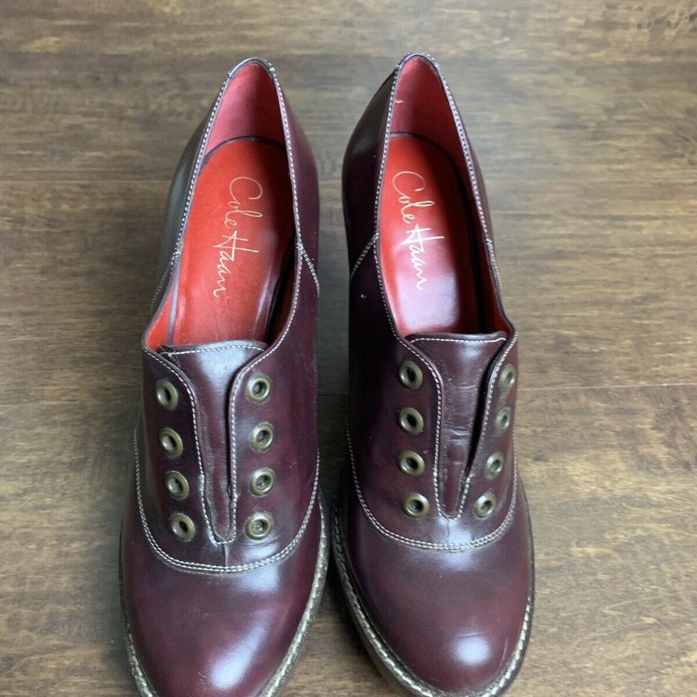 Cole Haan Womens sz 9B Heels Pumps Patent Leather
